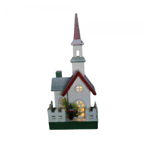 Christmas decoration Church Birdhouse Model 1-5