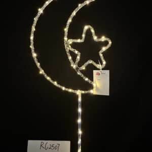 Christmas Acrylic Moon & Stars Lights