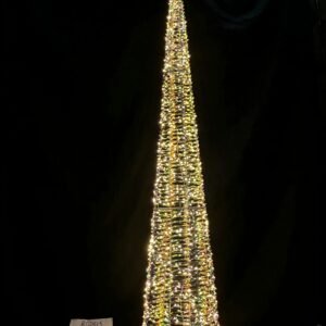 Custom 210CM Large LED Christmas Cone Tree Indoor/Outdoor