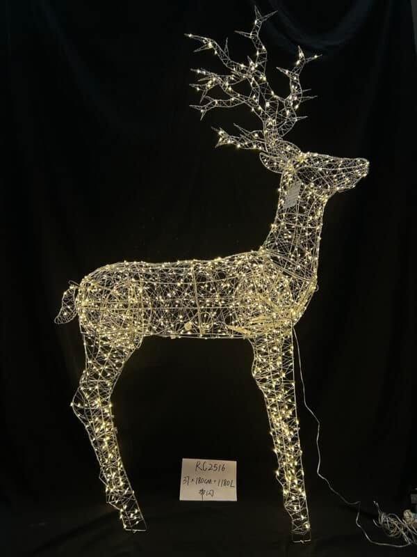 Light Up Reindeer Christmas Yard Lawn Decor