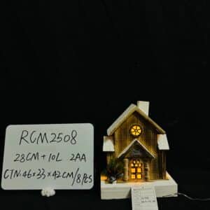 Newest Customized Christmas Led Wooden House