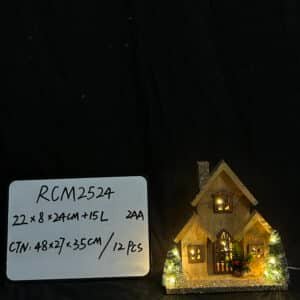 Led Light Wooden House | LED Christmas Table Cabin | Christmas Wooden Houses Light Up |Christmas Village House Cabin Crafts Decorations | Creative House Decor