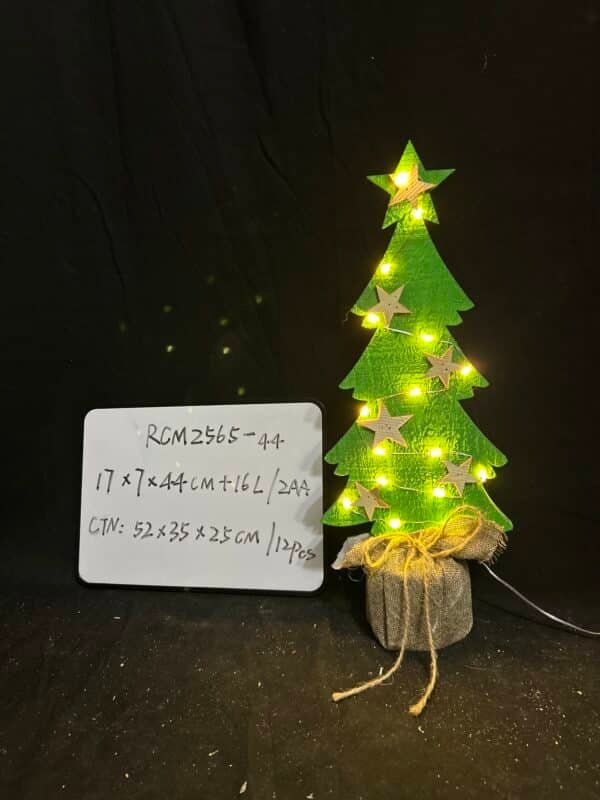 37cm Christmas Decorations Wooden Christmas Tree Table Decor Rustic Decorative Freestanding Christmas Tree Centerpiece Xmas Winter Tiered Tray Decor for Home Shelf