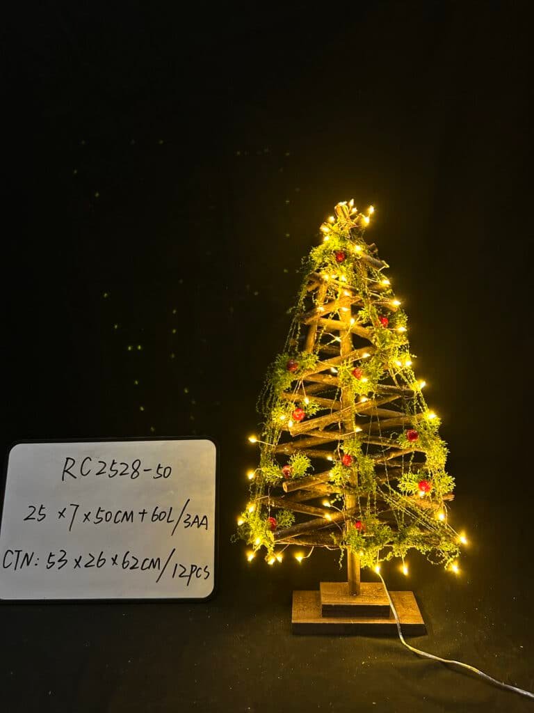 Christmas Deco 3 Pieces Wood Table Rustic Christmas Tree Farmhouse Wooden Xmas Centerpiece for Small Table Xmas Trees