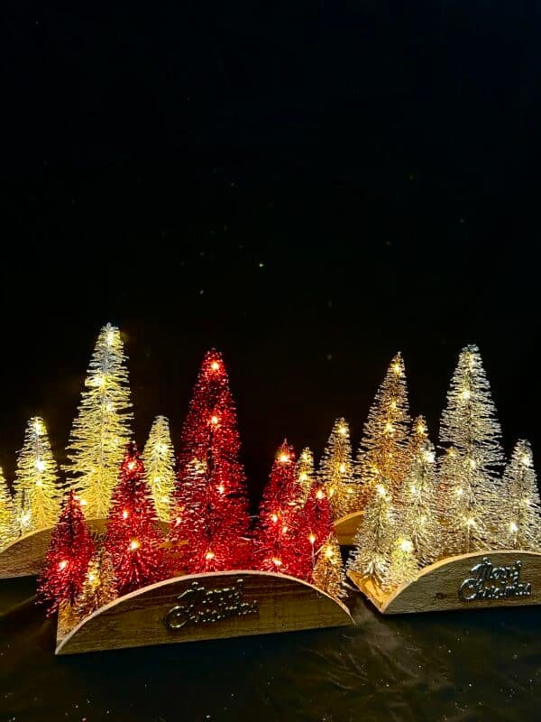 Mini Christmas Trees Small Christmas Trees Mini Pine Trees Desktop Miniature Christmas Trees for Crafting Decorations