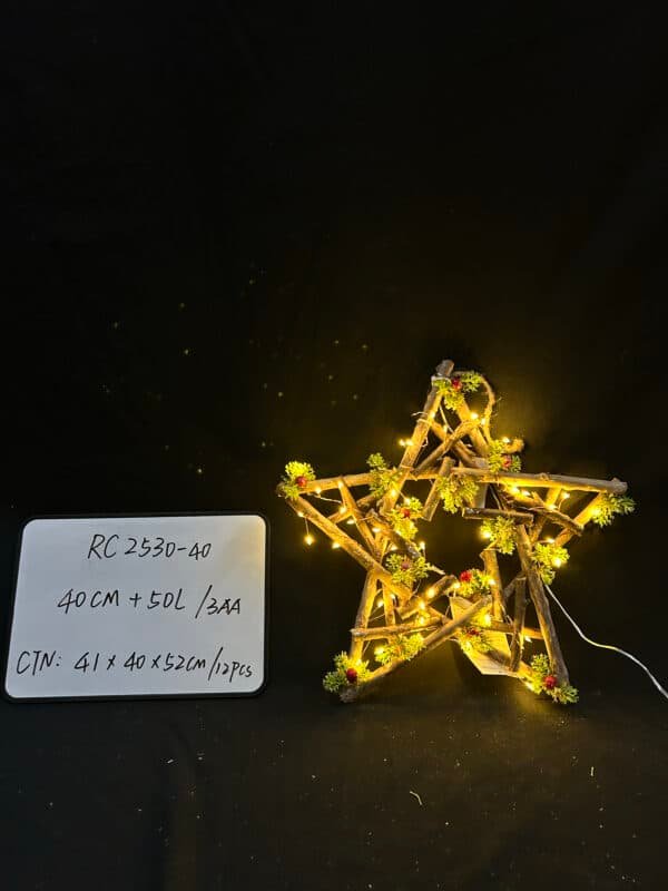 Wood Christmas Decorations Wooden Star Hanging Ornaments Wall Festive Holiday Star Shape Accents Decor for Christmas Party Wedding Seasonal Indoor and Outdoor Decoration