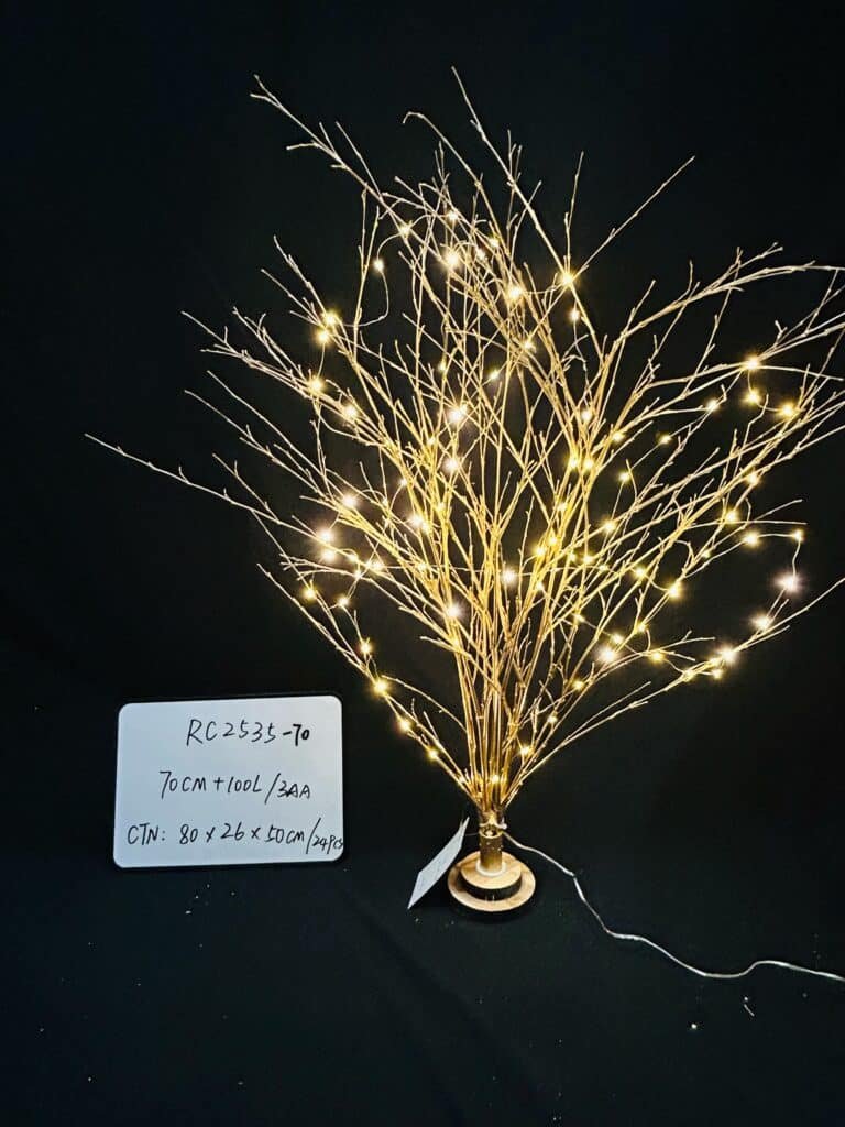 70CM Lighted Branches LED with Battery Operated, Artificial Tree Branch with Warm,Branch Lights for Home Bedroom Fireplace Christmas Holiday Decoration