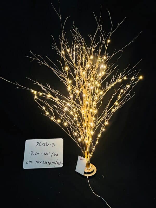 90CM Lighted Branches LED with Battery Operated, Artificial Tree Branch with Warm,Branch Lights for Home Bedroom Fireplace Christmas Holiday Decoration