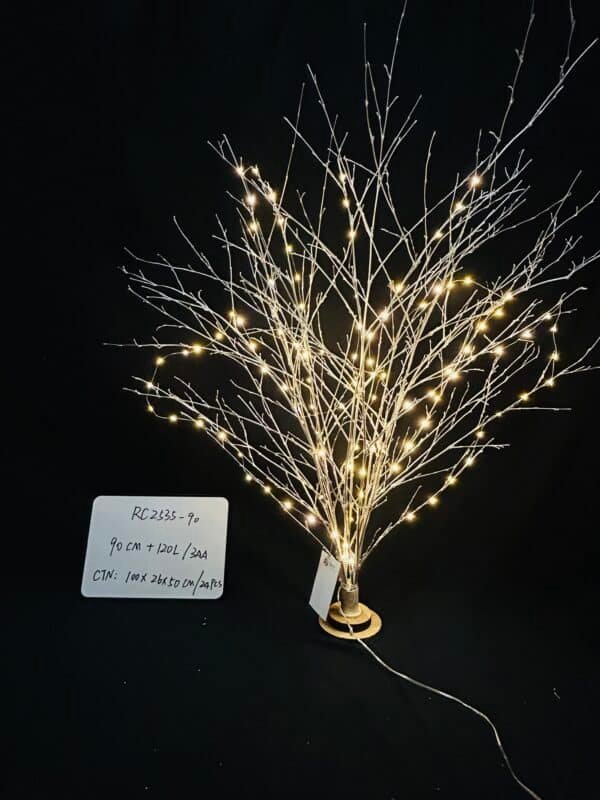 90CM Lighted Branches LED with Battery Operated, Artificial Tree Branch with Warm,Branch Lights for Home Bedroom Fireplace Christmas Holiday Decoration