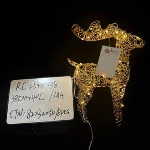 38CM Best Choice Products Lighted Christmas Deer, Outdoor Yard Reindeer Holiday Decoration with LED Lights