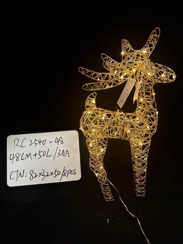 Best Choice Products Lighted Christmas Deer, Large Outdoor Yard Reindeer Holiday Decoration with LED Lights