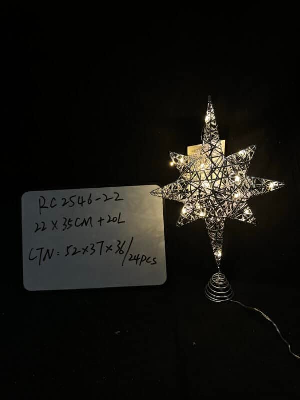 Christmas Tree Toppers Xmas Star Treetop Topper for Christmas Tree Decoration