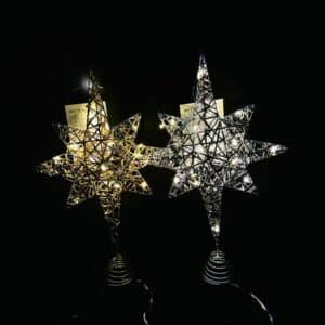 Christmas Tree Toppers Xmas Star Treetop Topper for Christmas Tree Decoration