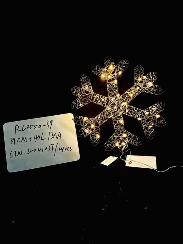 2025 New Design Snowflake Christmas Decoration