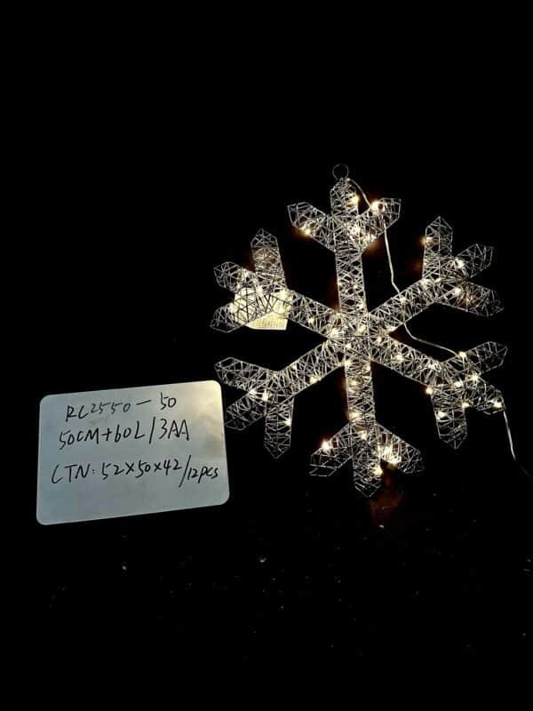 2025 New Design Snowflake Christmas Decoration