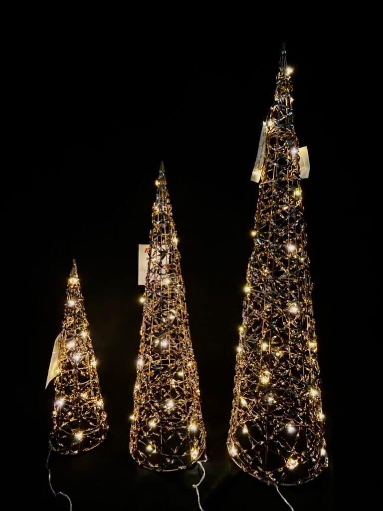 Christmas Cone Tree Light, Christmas Decorations for Xmas Outdoor Decor