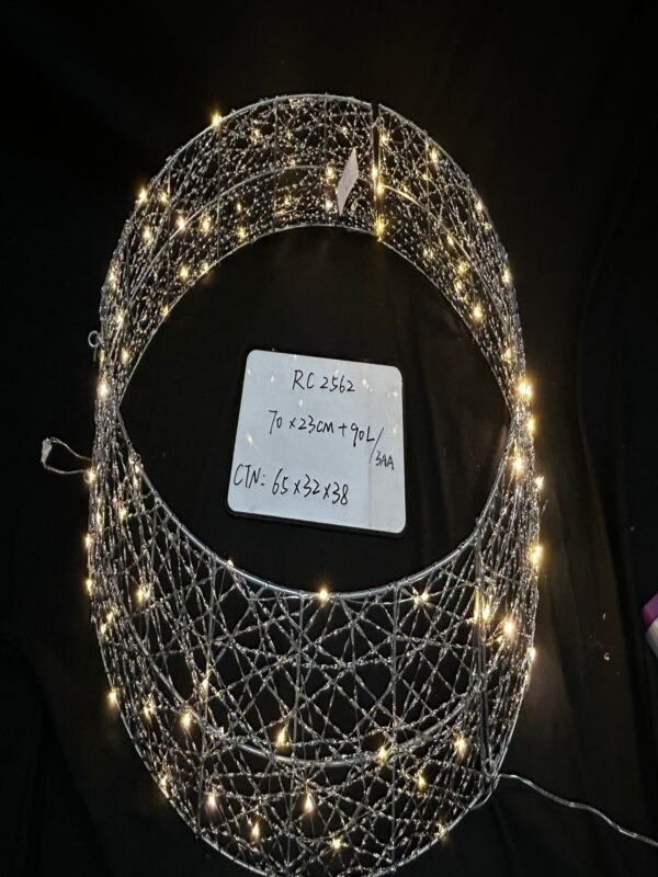 LED Christmas Tree Skirt, Christmas Tree Ring, Xmas Tree Stand Base Cover for Christmas Tree Decoration