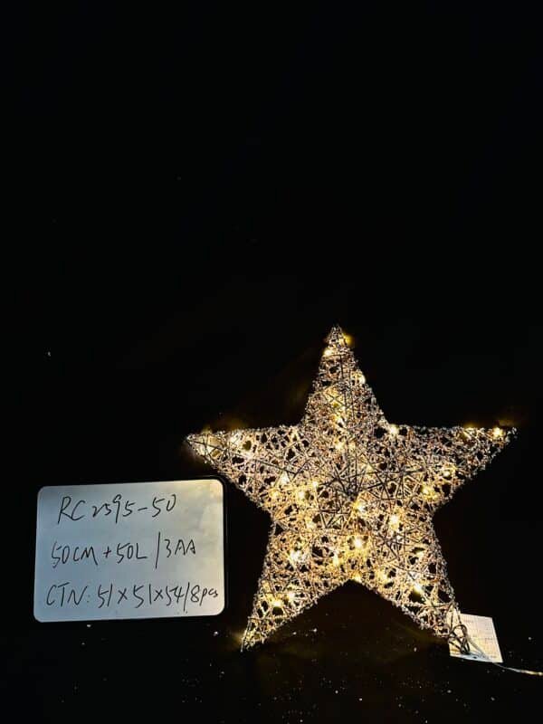 50CM Christmas Star Lights with LED Lights