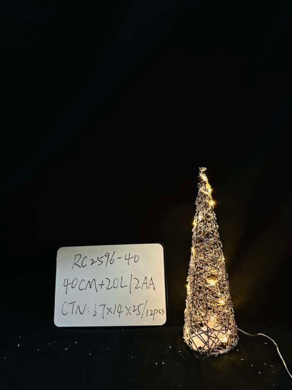 Lighted Christmas Cone Trees Christmas Tree Ornament