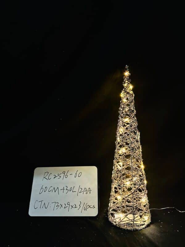 Lighted Christmas Cone Trees Christmas Tree Ornament