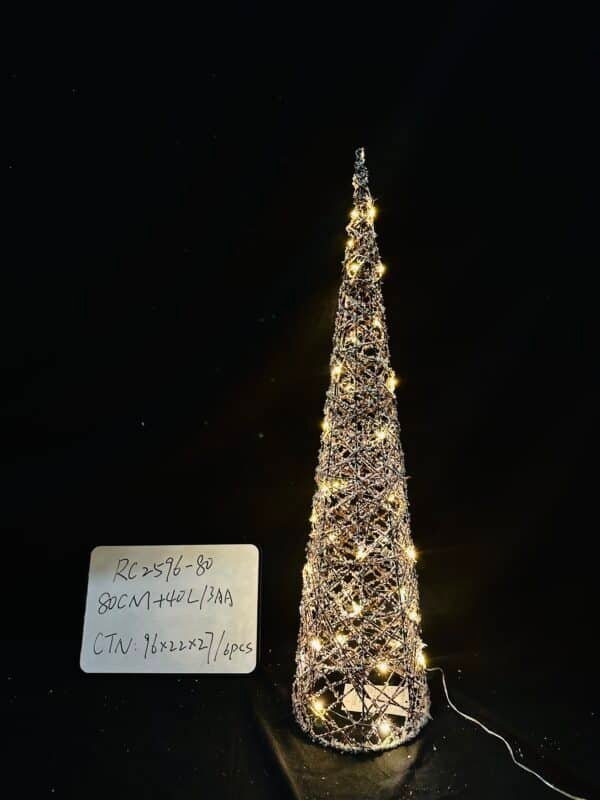 Lighted Christmas Cone Trees Christmas Tree Ornament