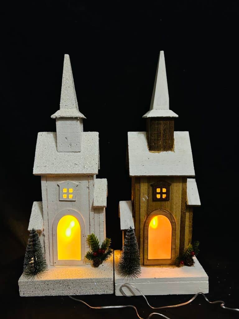 Christmas Village Sets LED Lighted Christmas Village Houses