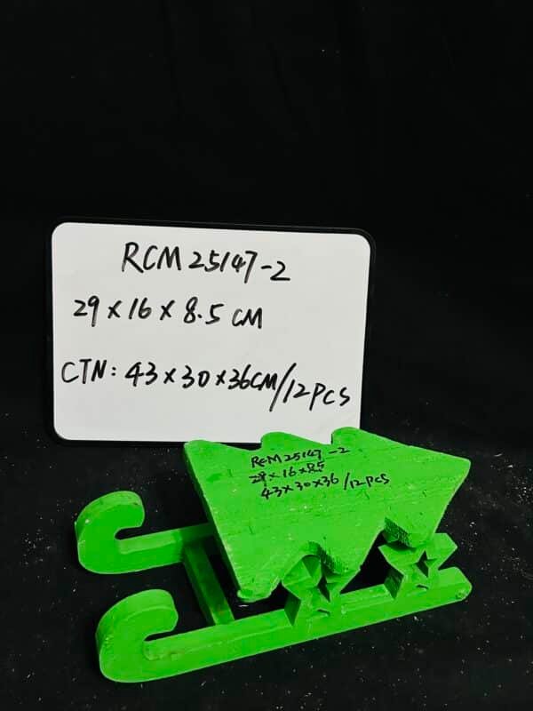 Factory New Christmas Wooden Sled Decoration Wood Decorative sled Christmas Holiday Decor