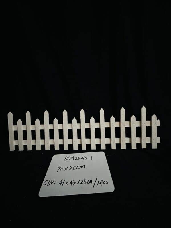 Christmas Tree Fence White Plastic pcket Fence for Christmas Tree Wedding Party Decoration Holiday Office Home Wedding Party Decor